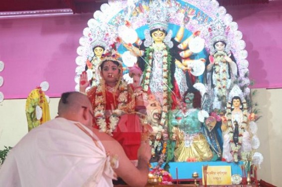 Kumari Puja marks Durga Astami